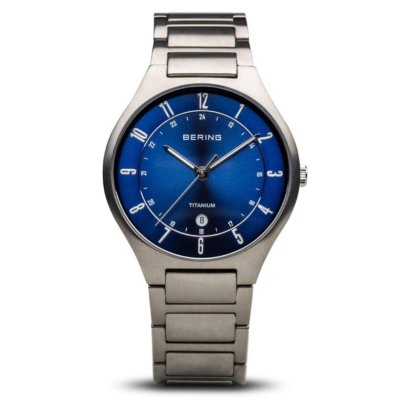 Reloj Bering Titanium 11739-707 solo horario para hombre