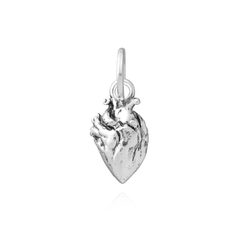 Charm in 925 Silver Giovanni Raspini Anatomical Heart 11837