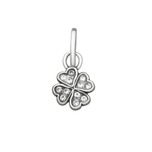 Mini charm Quadrifoglio crystal giovanni raspini 12173