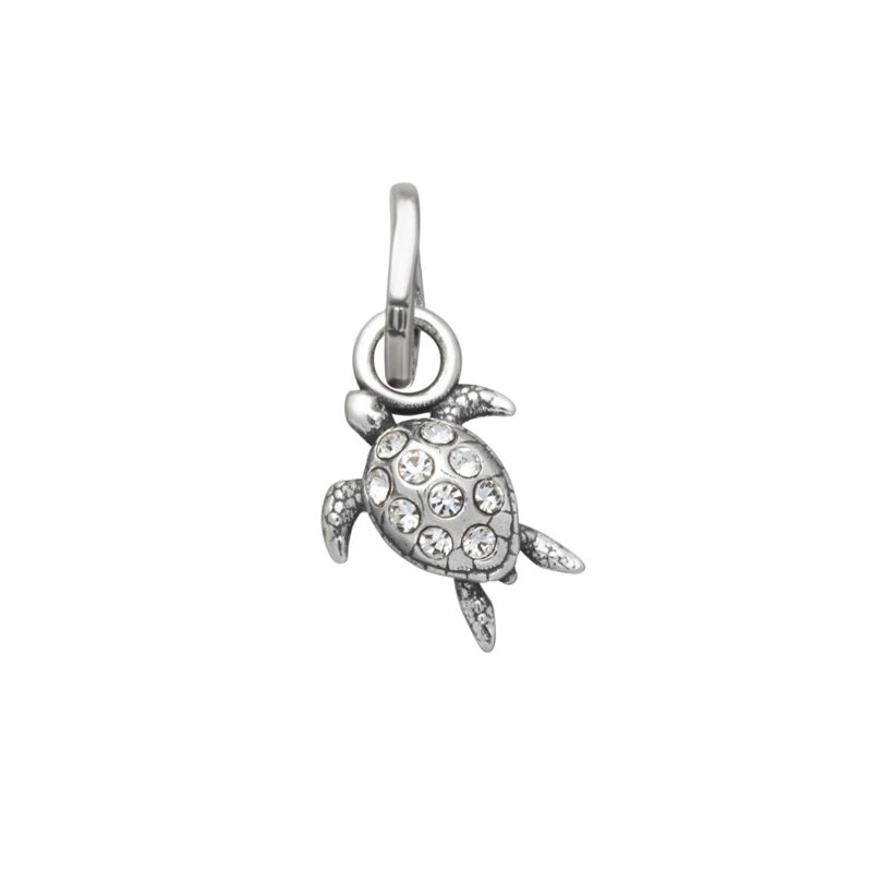 Mini charm Tartaruga crystal giovanni raspini 12179