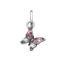 Carica l&#39;immagine nel visualizzatore di Gallery, Mini charm Farfalla crystal Rosa giovanni raspini 12183
