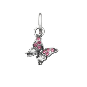 Mini charm Farfalla crystal Rosa giovanni raspini 12183