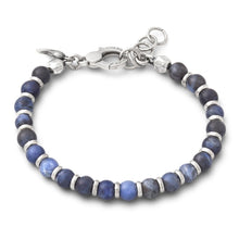 Carica l&#39;immagine nel visualizzatore di Gallery, Bracciale Da Uomo in argento Giovanni Raspini tango sodalite 12217L
