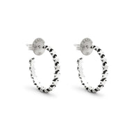 Orecchini da donna in Argento 925 cerchio stelle Giovanni Raspini 12255