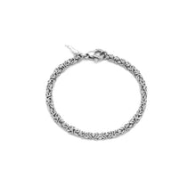 Carica l&#39;immagine nel visualizzatore di Gallery, Bracciale da donna in Argento 925 bizantina mini Giovanni Raspini 12321
