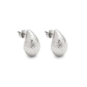 Orecchini da donna in Argento 925 a goccia martellati Giovanni Raspini 12347