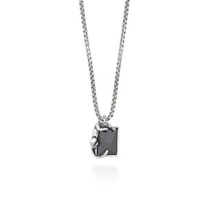 Collana da uomo in Argento 925 pantera nera Giovanni Raspini 12377