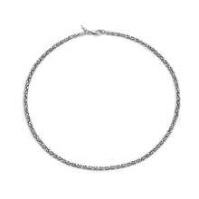 Load image into Gallery viewer, Collana da uomo in Argento 925 bizantina quadrata Giovanni Raspini 12401
