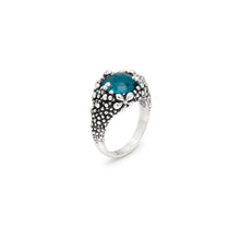 Load image into Gallery viewer, Anello da donna in Argento 925 blue ivy grande Giovanni Raspini 12428/16
