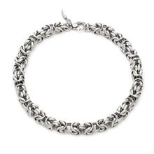 Carica l'immagine nel visualizzatore di Gallery, Collana da donna in Argento 925 bizantina luce grande Giovanni Raspini 12444
