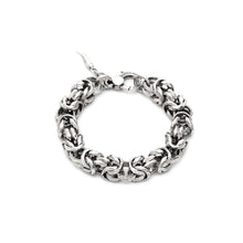 Carica l'immagine nel visualizzatore di Gallery, Bracciale da donna in Argento 925 bizantina luce grande Giovanni Raspini 12446
