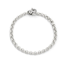 Carica l'immagine nel visualizzatore di Gallery, Bracciale da donna in Argento 925 rolò quadrifoglio Giovanni Raspini 12455

