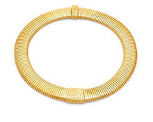 Load image into Gallery viewer, Collana Giovanni Raspini Tubogas Dorata - 12540
