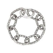 Carica l'immagine nel visualizzatore di Gallery, Bracciale da donna rigido Giovanni Raspini in argento con catena croco 12595

