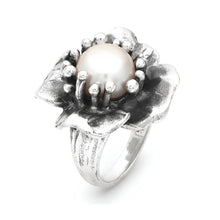 Load image into Gallery viewer, Anello da donna in argento Giovanni Raspini Magnolia 12636
