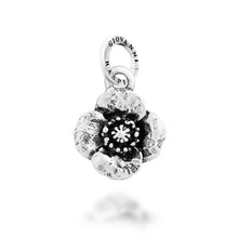 Cargar imagen en el visor de la galería, Charm in Argento 925 Giovanni Raspini Papavero 12714
