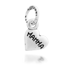 Load image into Gallery viewer, Charm in Argento 925 Giovanni Raspini Cuore "mamma" 12738
