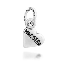 Load image into Gallery viewer, Charm in Argento 925 Giovanni Raspini Cuore "maestra" 12740
