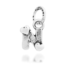 Load image into Gallery viewer, Charm lettera cuoricini Giovanni Raspini
