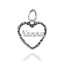 Load image into Gallery viewer, Charm in Argento 925 Giovanni Raspini Cuore "nonna" 12810
