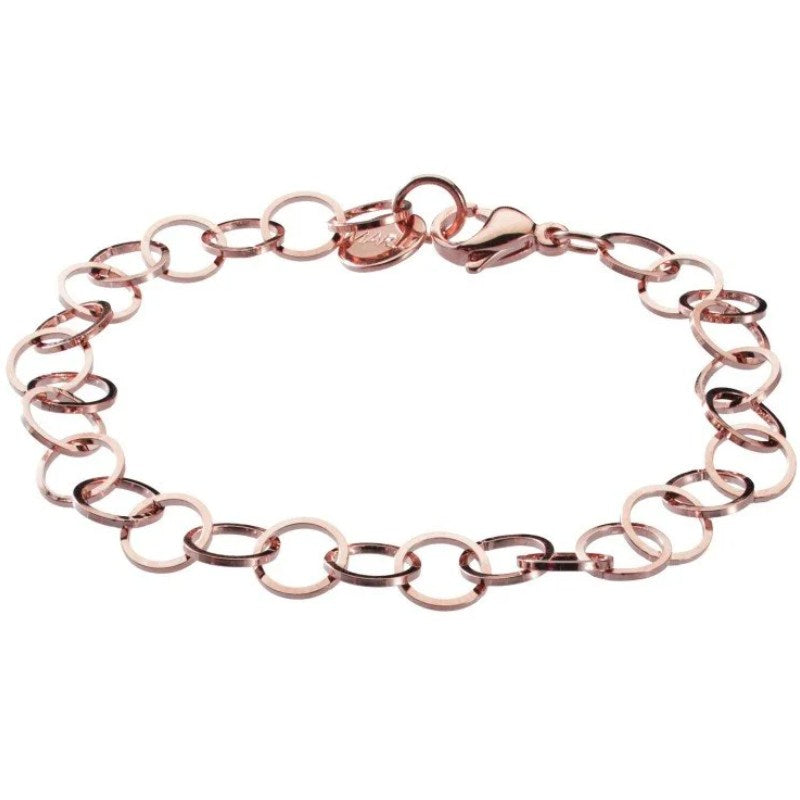 Bracciale da donna in acciaio Rosé catena giotto Marlù 15BR014R
