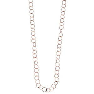 Collana da donna in acciaio Rosé ad anelli Marlù 15CA004R