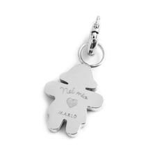 Carica l&#39;immagine nel visualizzatore di Gallery, Charm in acciaio bimba cuore smalto Marlù 15CH112-LF
