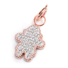 Carica l&#39;immagine nel visualizzatore di Gallery, Charm in acciaio Rosé bimba con cristalli Marlù 15CH118R-W
