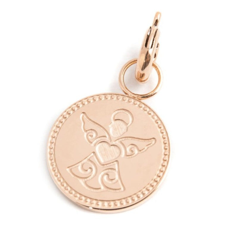 Charm in acciaio Rosé angelo custode Marlù 15CH127R