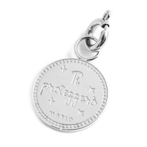 Charm in acciaio angelo custode Marlù 15CH127