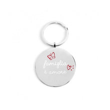 Cargar imagen en el visor de la galería, Portachiave in acciaio albero dei valori Marlù 15PC001
