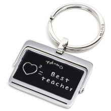 Cargar imagen en el visor de la galería, Portachiave in acciaio best teacher Marlù 15PC016
