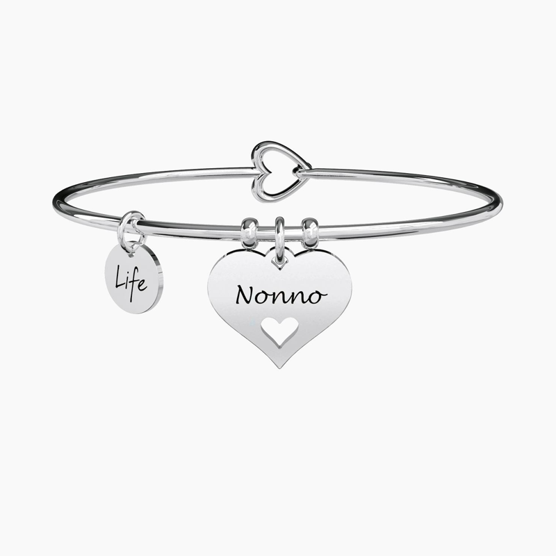 Bracciale Da Donna Con Cidolo A Cuore Nonno 731617
