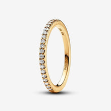 Cargar imagen en el visor de la galería, Anello Pavè Fascia Sottile
