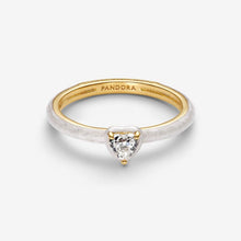 Load image into Gallery viewer, Anello White Chakra Heart Pandora ME
