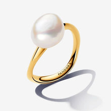 Carica l'immagine nel visualizzatore di Gallery, Anello Perla Barocca d’Acqua Dolce Coltivata
