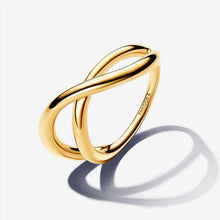 Load image into Gallery viewer, Anello Infinito Linea Sinuosa
