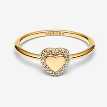 Load image into Gallery viewer, Anello Cuore e Pavè da incidere
