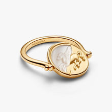 Load image into Gallery viewer, Anello Medallion Pegaso "Ex Animo" Reversibile

