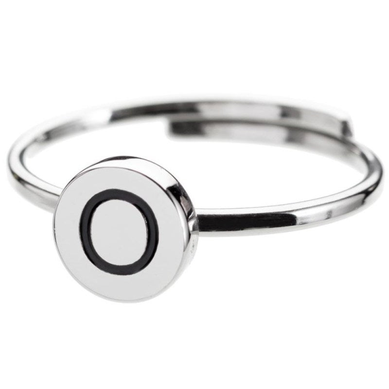 Anello da donna in acciaio croce con cristalli Marlù 18AN0180-S