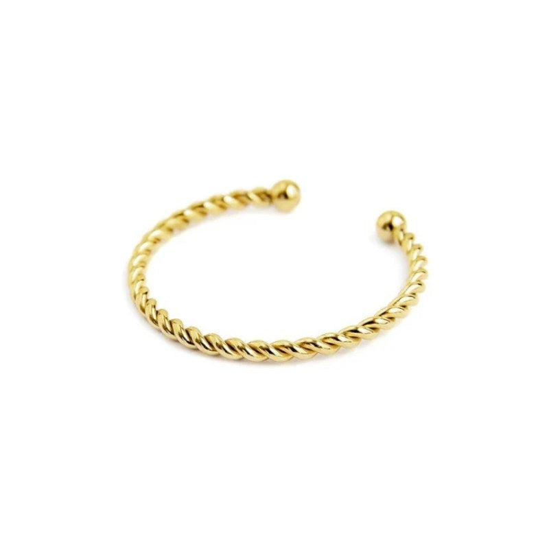 Anello da donna in acciaio dorato falangina Marlù 18AN034G-F
