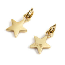 Carica l&#39;immagine nel visualizzatore di Gallery, Charm in acciaio dorato stella lucky Marlù 18CH087G
