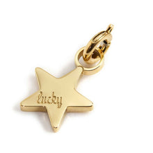 Carica l&#39;immagine nel visualizzatore di Gallery, Charm in acciaio dorato stella lucky Marlù 18CH087G

