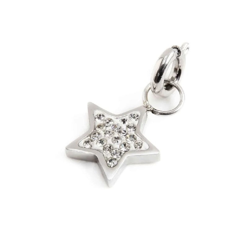Charm in acciaio a forma di stella Marlù 18CH092-W