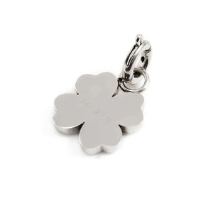 Charm in acciaio a forma di quadrifoglio Marlù 18CH094-W