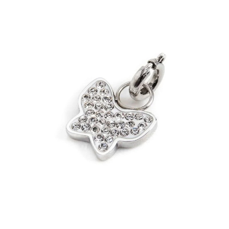 Charm in acciaio a forma di farfalla Marlù 18CH095-W