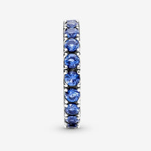 Carica l'immagine nel visualizzatore di Gallery, Anello Fascia Scintillante Blu
