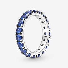 Carica l'immagine nel visualizzatore di Gallery, Anello Fascia Scintillante Blu
