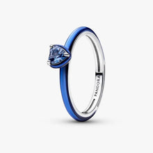 Carica l'immagine nel visualizzatore di Gallery, Anello Blu Chakra Heart Pandora ME
