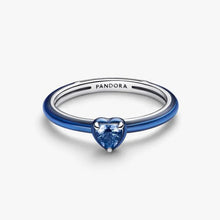 Carica l'immagine nel visualizzatore di Gallery, Anello Blu Chakra Heart Pandora ME

